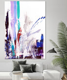 Orca by Joan Marie on GIANT ART - blue abstract