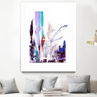 Orca by Joan Marie on GIANT ART - blue abstract