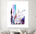 Orca by Joan Marie on GIANT ART - blue abstract