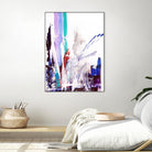 Orca by Joan Marie on GIANT ART - blue abstract