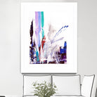 Orca by Joan Marie on GIANT ART - blue abstract