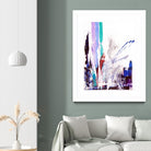 Orca by Joan Marie on GIANT ART - blue abstract