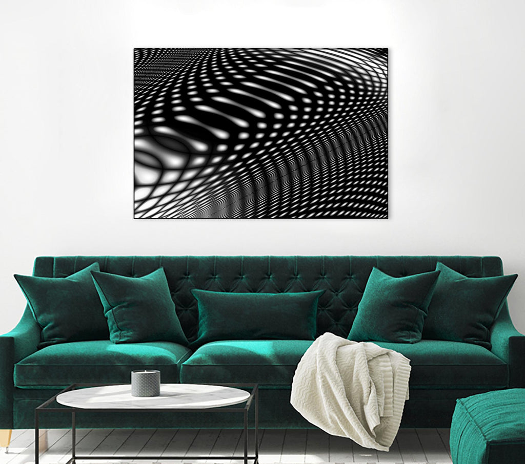 Interference IV by James Leese on GIANT ART - white abstract