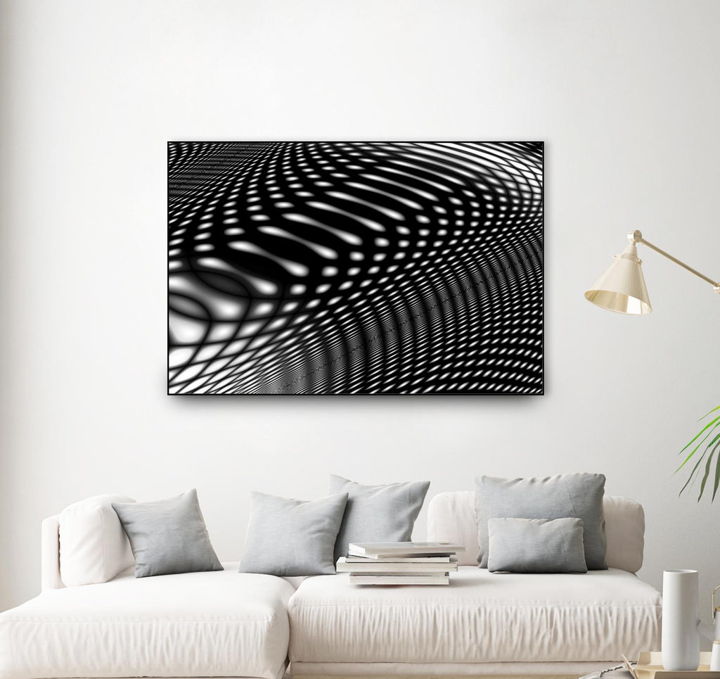 Interference IV by James Leese on GIANT ART - white abstract