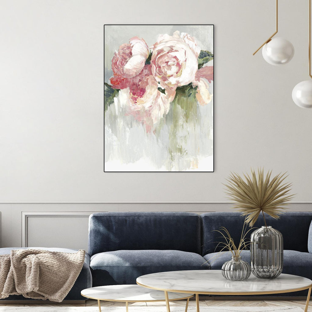 Peonies by Asia Jensen on GIANT ART - pink floral