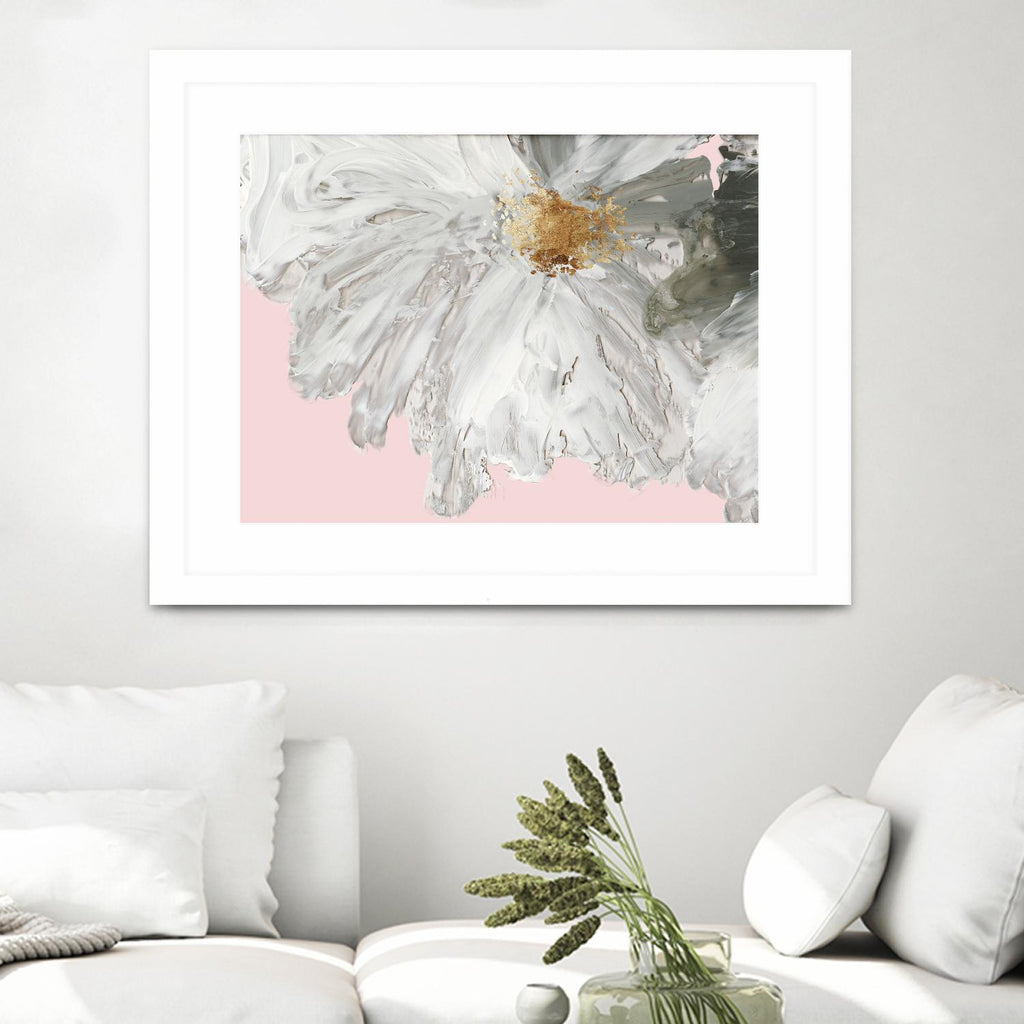 White Peony by Asia Jensen on GIANT ART - white floral