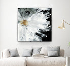 Black Peony by Asia Jensen on GIANT ART - white floral
