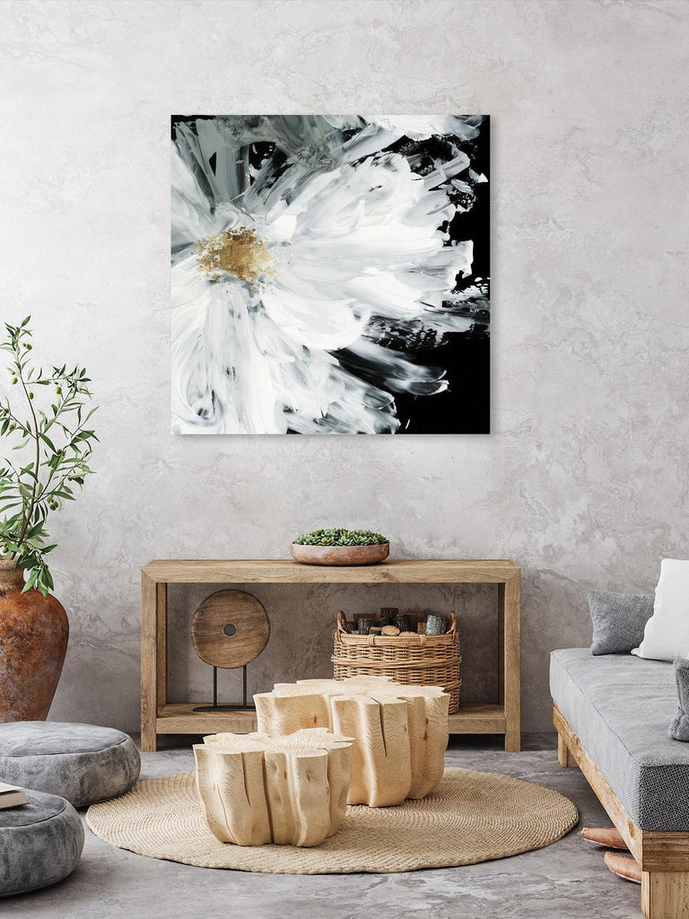 Black Peony by Asia Jensen on GIANT ART - white floral