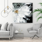 Black Peony by Asia Jensen on GIANT ART - white floral