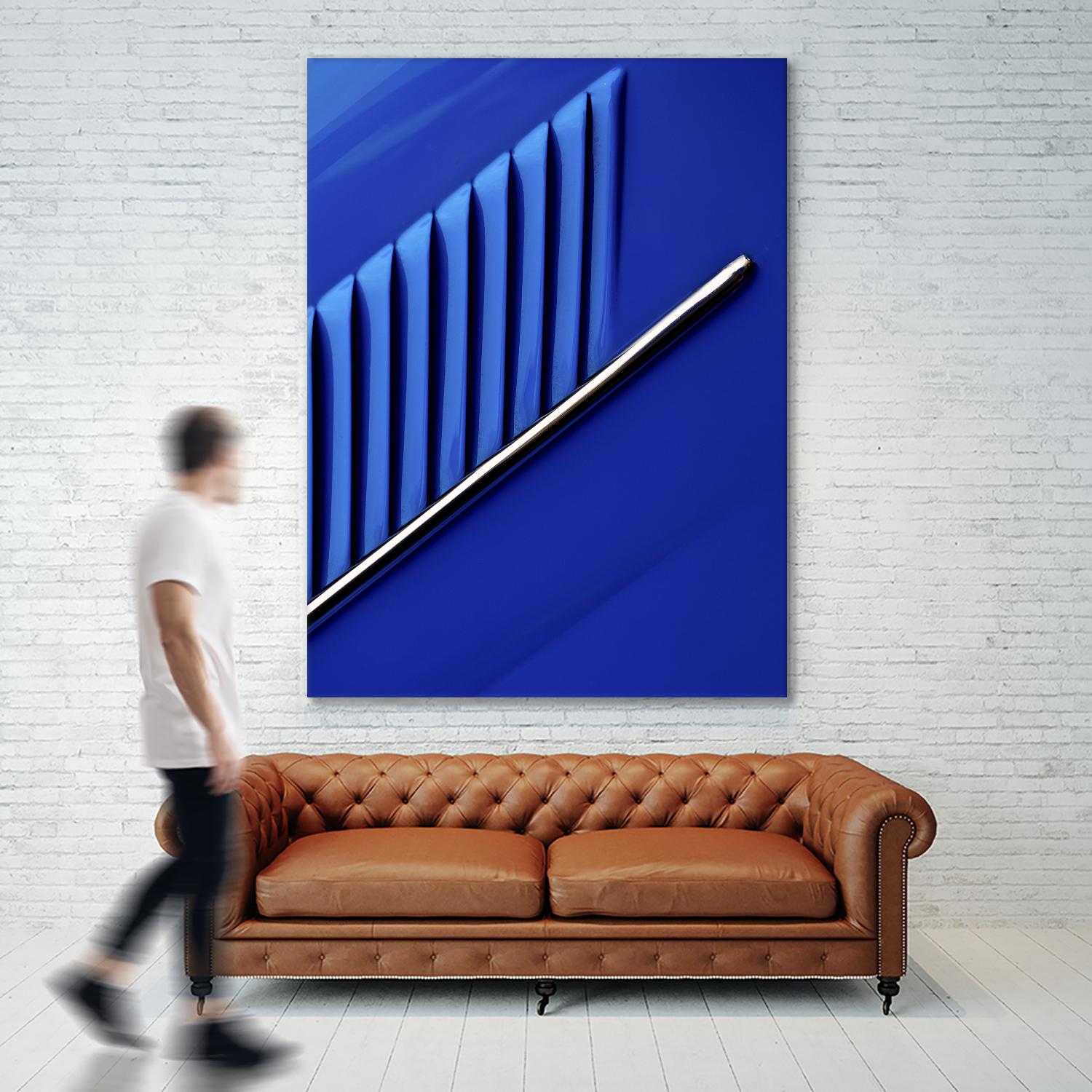 Louvers by Joe Gemignani on GIANT ART - silver vehicle