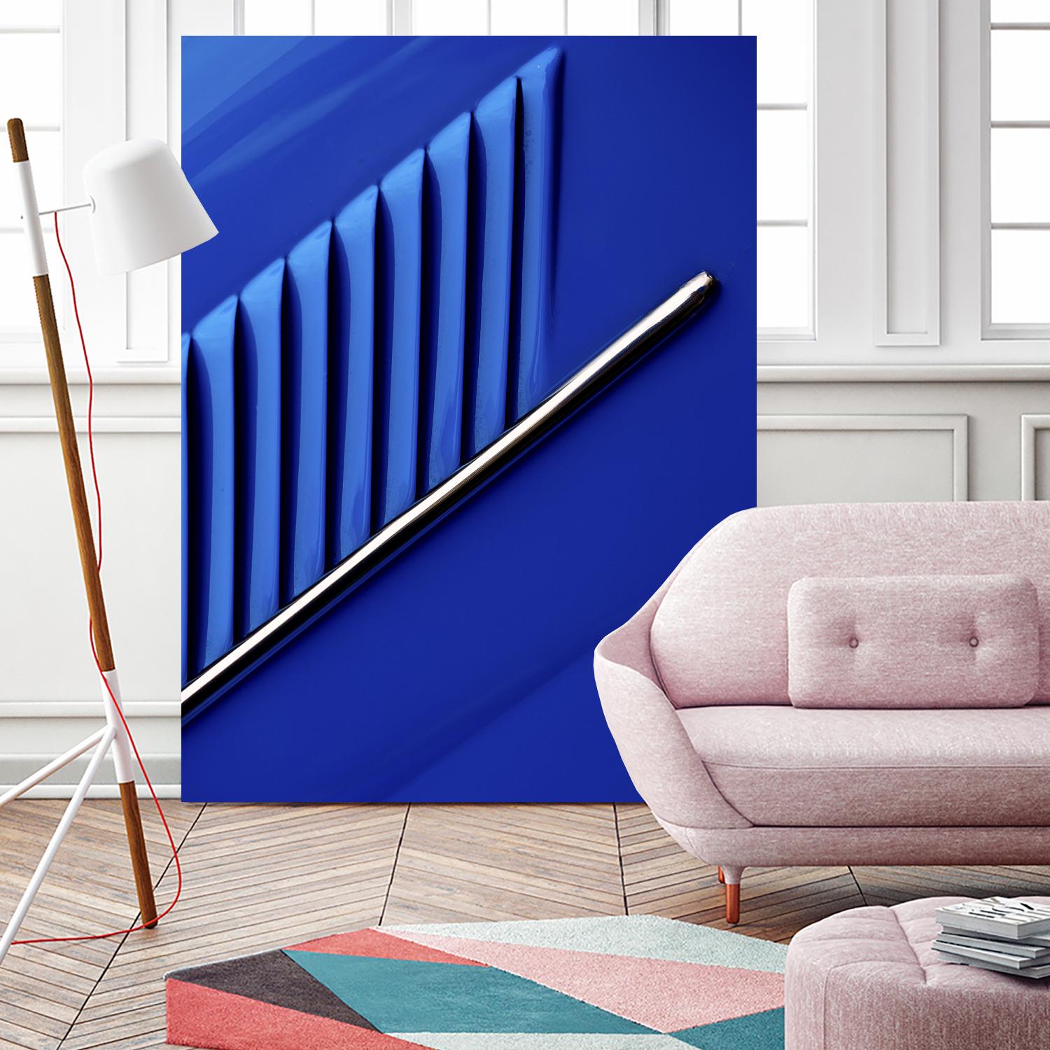 Louvers by Joe Gemignani on GIANT ART - silver vehicle