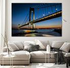 Verrazano Bridge by Franklin J. Kearney on GIANT ART - orange city scene