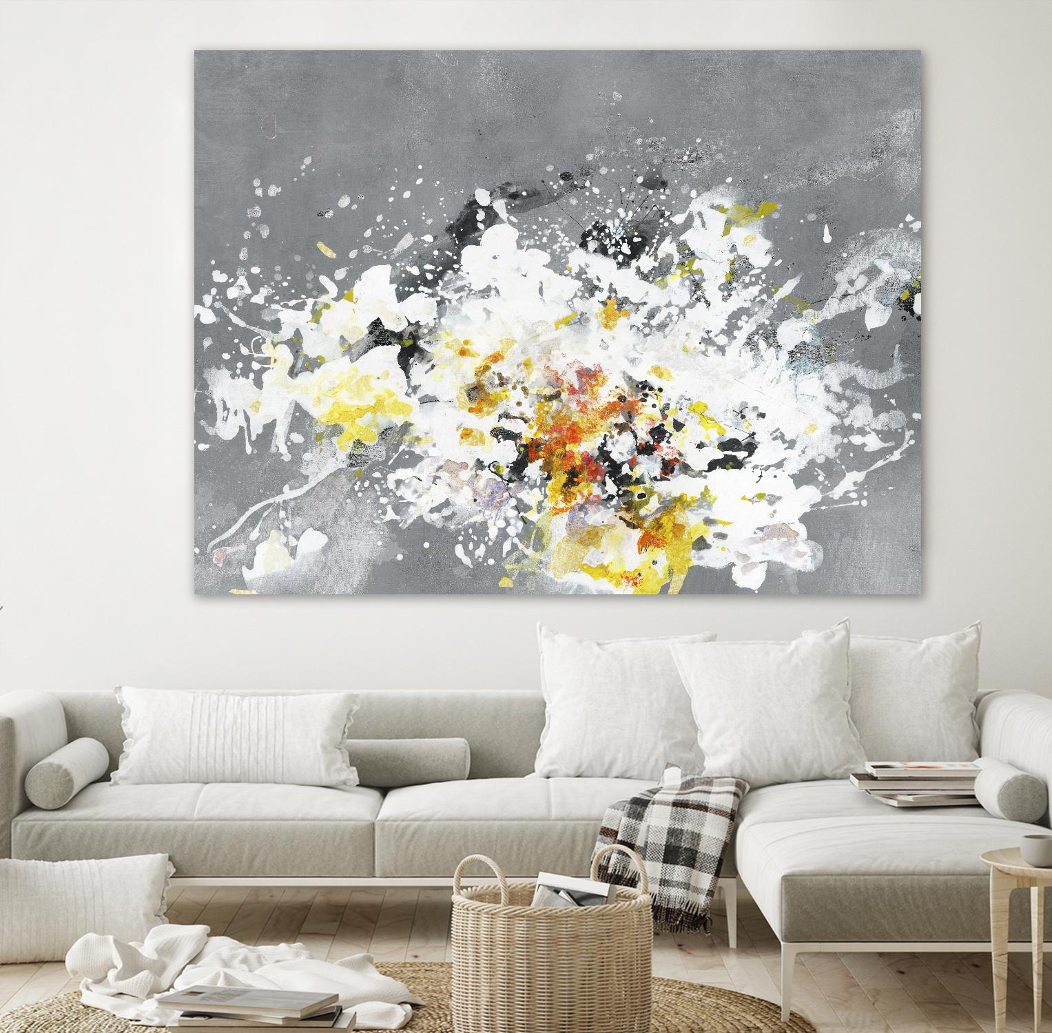 Composition II by Kathryn Neale on GIANT ART - yellow abstract