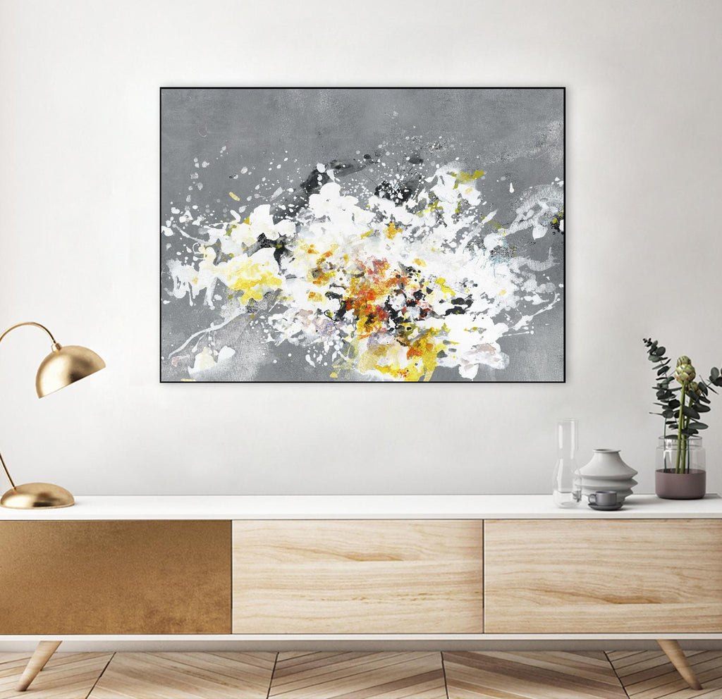Composition II by Kathryn Neale on GIANT ART - yellow abstract
