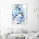 Aqua I by Kathryn Neale on GIANT ART - blue abstract