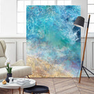 Oceanic Gold I by Ken Roko on GIANT ART - abstract