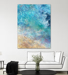 Oceanic Gold I by Ken Roko on GIANT ART - abstract