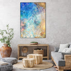 Oceanic Gold II by Ken Roko on GIANT ART - abstract