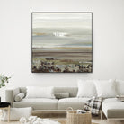 Abyss II by Valeria Mravyan on GIANT ART - blue abstract, landscape