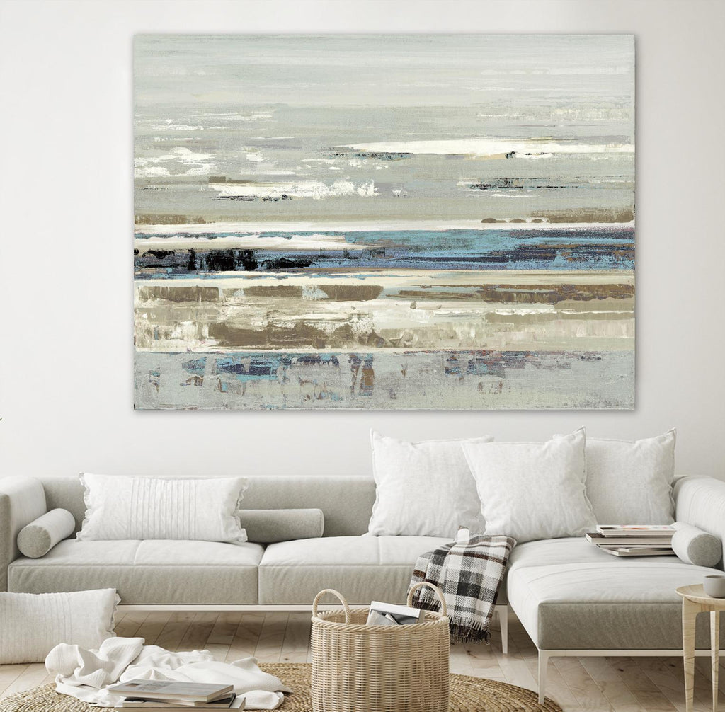 Eternal Horizon I by Valeria Mravyan on GIANT ART - beige abstract