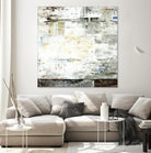 Grey Zone I by Valeria Mravyan on GIANT ART - white abstract