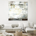 Grey Zone I by Valeria Mravyan on GIANT ART - white abstract