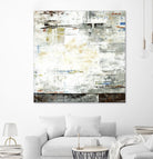 Grey Zone I by Valeria Mravyan on GIANT ART - white abstract