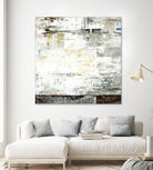 Grey Zone I by Valeria Mravyan on GIANT ART - white abstract