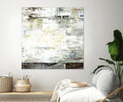 Grey Zone I by Valeria Mravyan on GIANT ART - white abstract