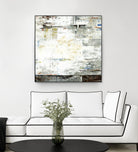 Grey Zone I by Valeria Mravyan on GIANT ART - white abstract