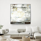 Grey Zone I by Valeria Mravyan on GIANT ART - white abstract