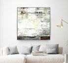 Grey Zone I by Valeria Mravyan on GIANT ART - white abstract