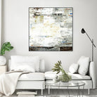 Grey Zone I by Valeria Mravyan on GIANT ART - white abstract