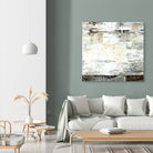 Grey Zone I by Valeria Mravyan on GIANT ART - white abstract