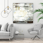 Grey Zone I by Valeria Mravyan on GIANT ART - white abstract