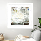 Grey Zone I by Valeria Mravyan on GIANT ART - white abstract