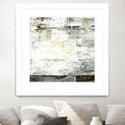 Grey Zone I by Valeria Mravyan on GIANT ART - white abstract