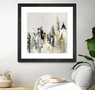 Golden Cityscape by Valeria Mravyan on GIANT ART - gold city scene