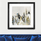 Golden Cityscape by Valeria Mravyan on GIANT ART - gold city scene