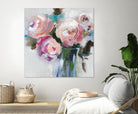 Bouquet II by Valeria Mravyan on GIANT ART - pink floral