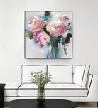 Bouquet II by Valeria Mravyan on GIANT ART - pink floral