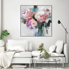 Bouquet II by Valeria Mravyan on GIANT ART - pink floral