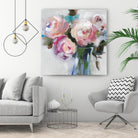Bouquet II by Valeria Mravyan on GIANT ART - pink floral