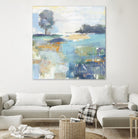 Rocky Fields by Valeria Mravyan on GIANT ART - blue abstract