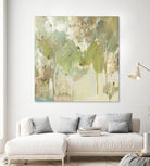 Teal Forest II by Valeria Mravyan on GIANT ART - beige abstract