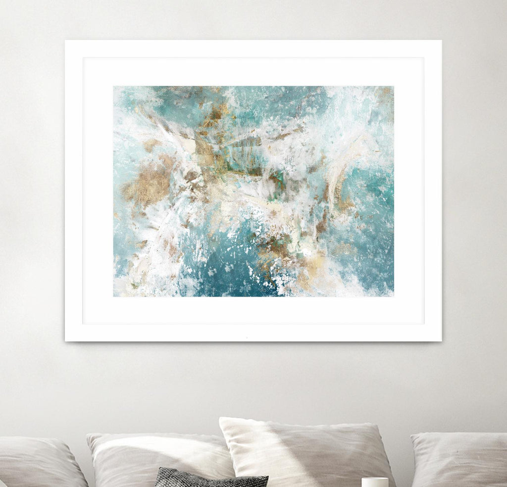 Waking Hour by Elle Jacobs on GIANT ART - white abstract