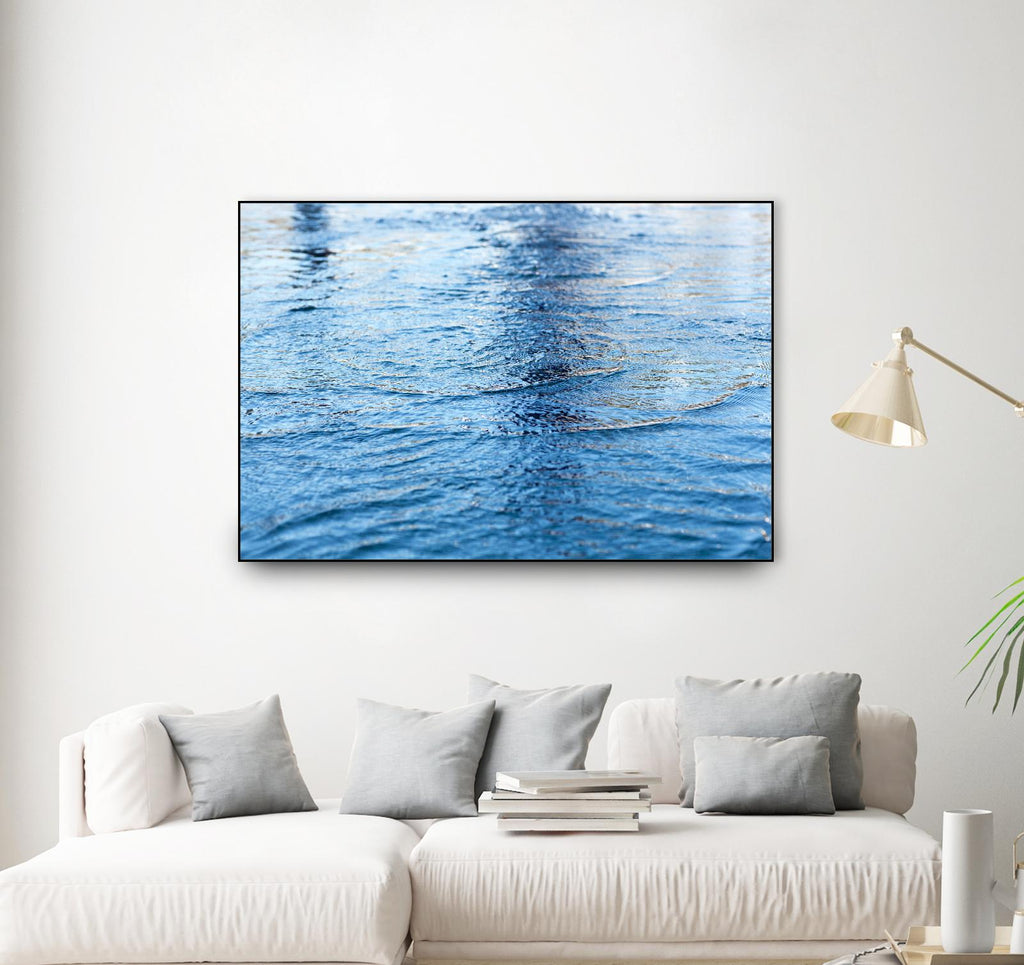 Reflections IV by Lily Mournier on GIANT ART - white sea scene