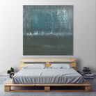 Silver of Twilight by Matt Leblanc on GIANT ART - grey abstract