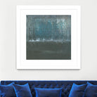 Silver of Twilight by Matt Leblanc on GIANT ART - grey abstract