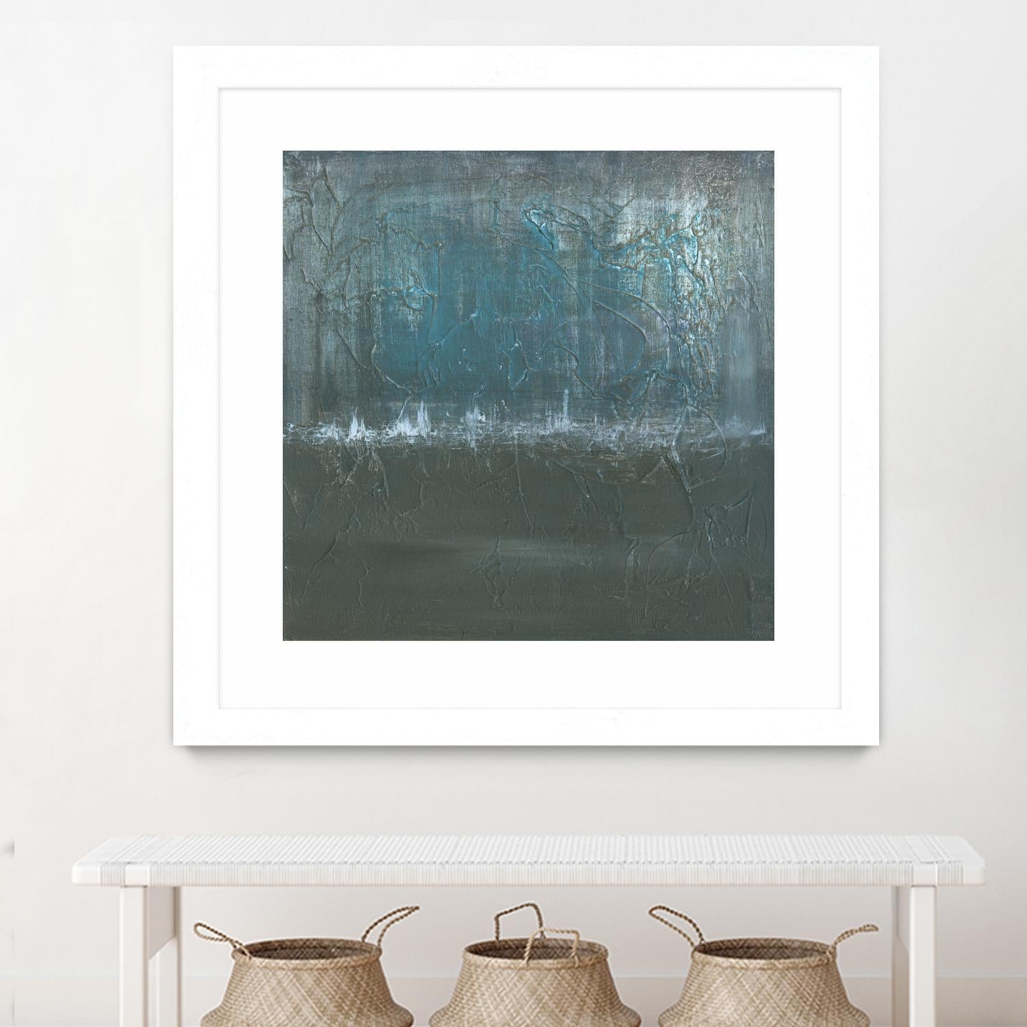Silver of Twilight by Matt Leblanc on GIANT ART - grey abstract
